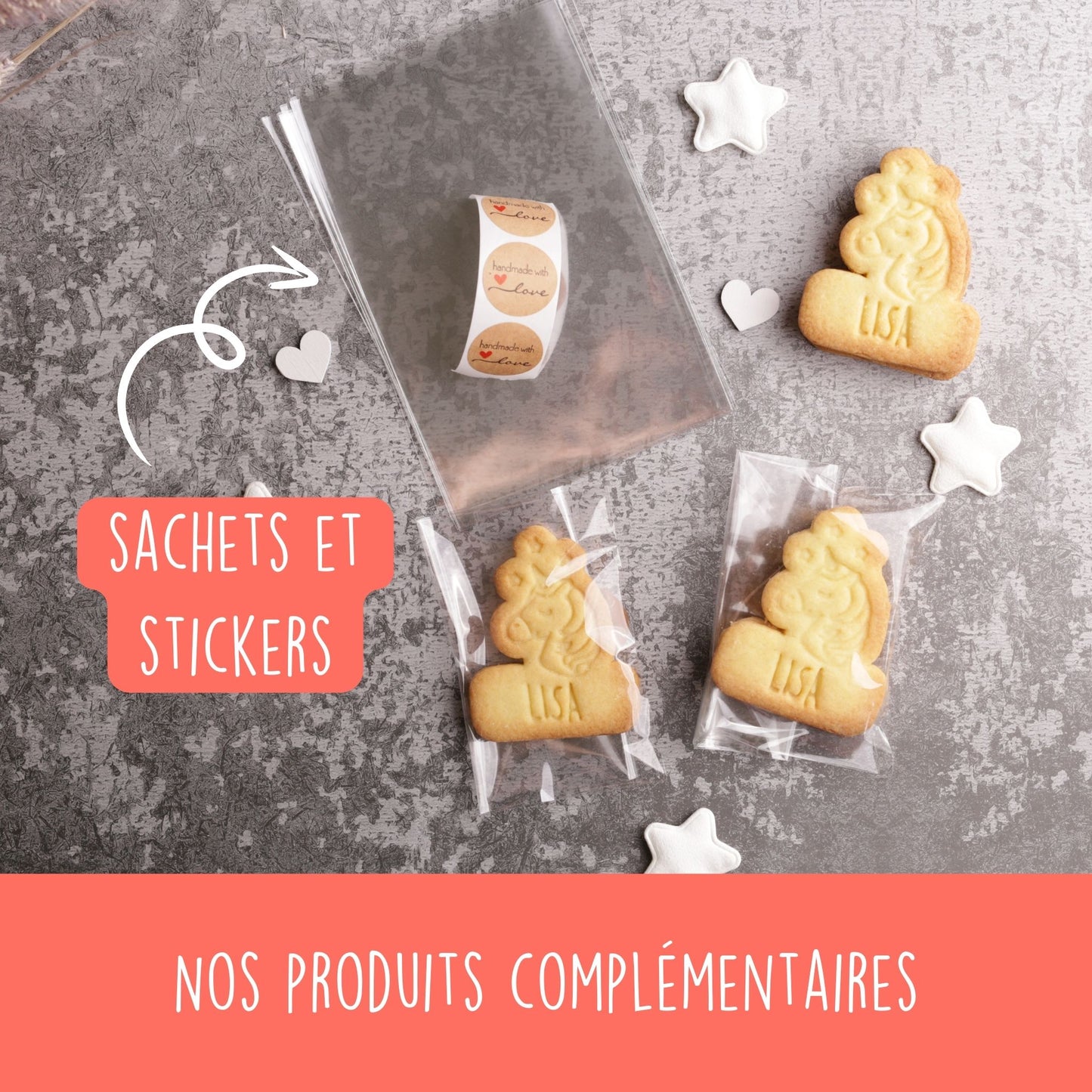 Emporte-pièce "Merci" – Créez des biscuits personnalisés pour des moments magiques !