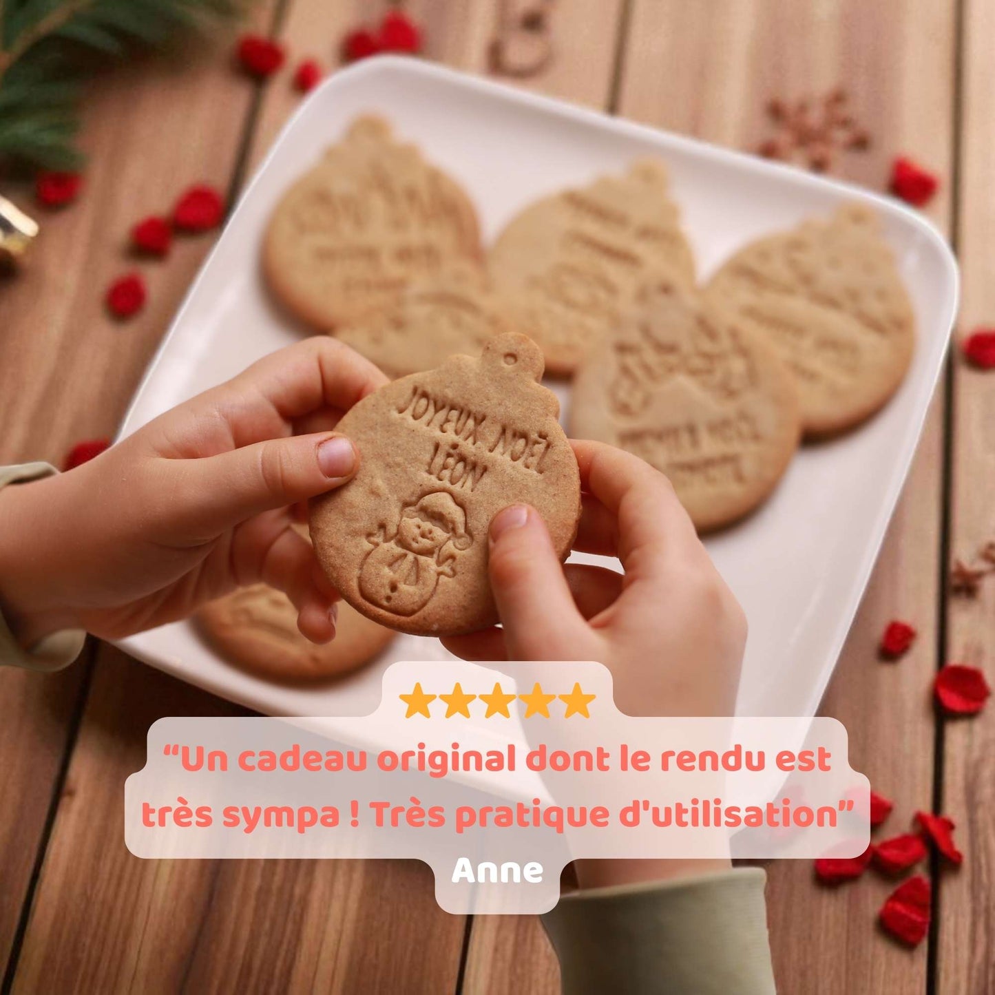 Boule Premier Noël personnalisée