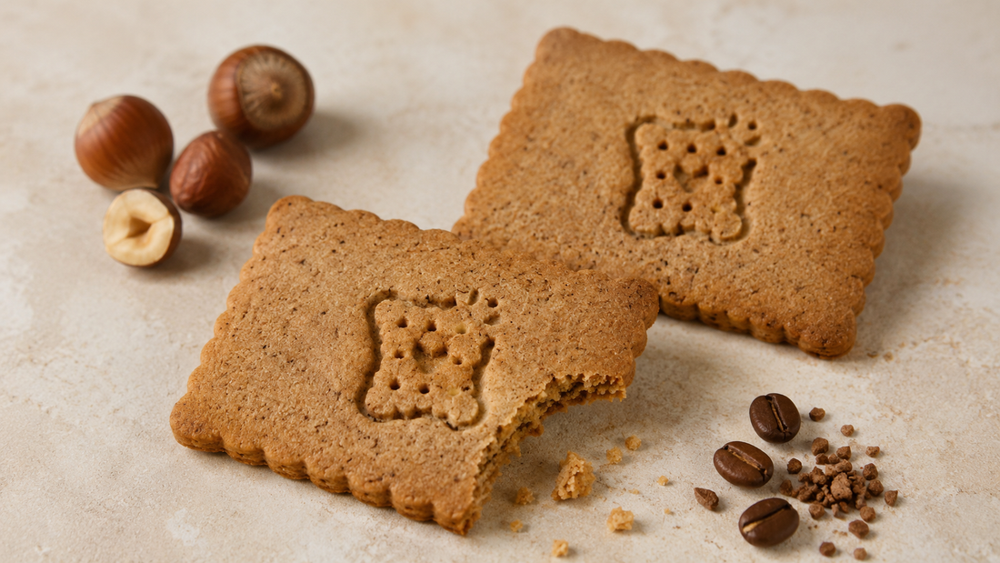Recette de biscuits café & noisette