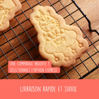 Emporte-pièce licorne avec prénom personnalisé