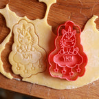 Emporte-pièce licorne avec prénom personnalisé