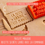 Emporte-pièce biscuits annonce grossesse - La Petite Graine est Plantée