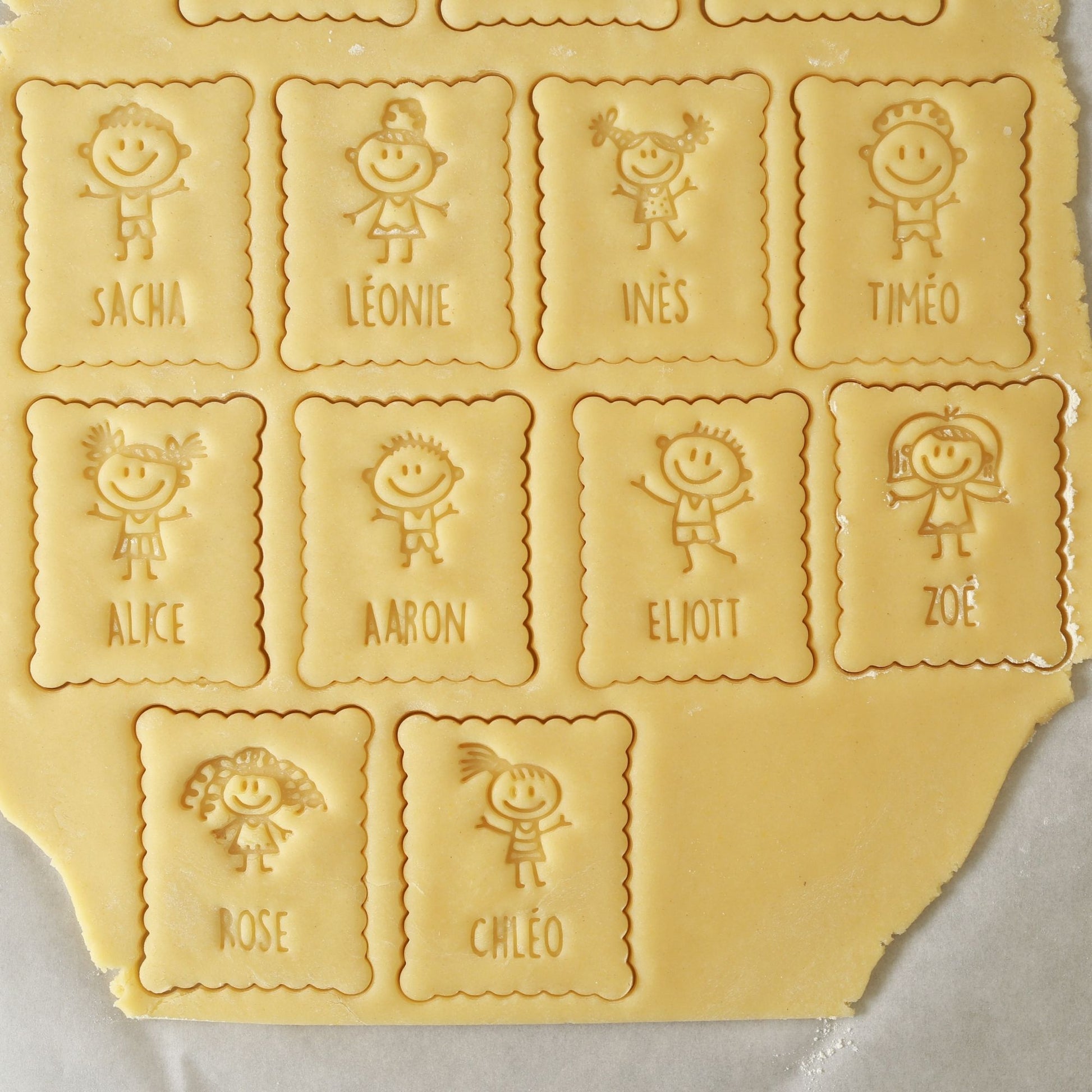 Emporte-pièce personnalisé petit personnage enfant Mon Empreinte