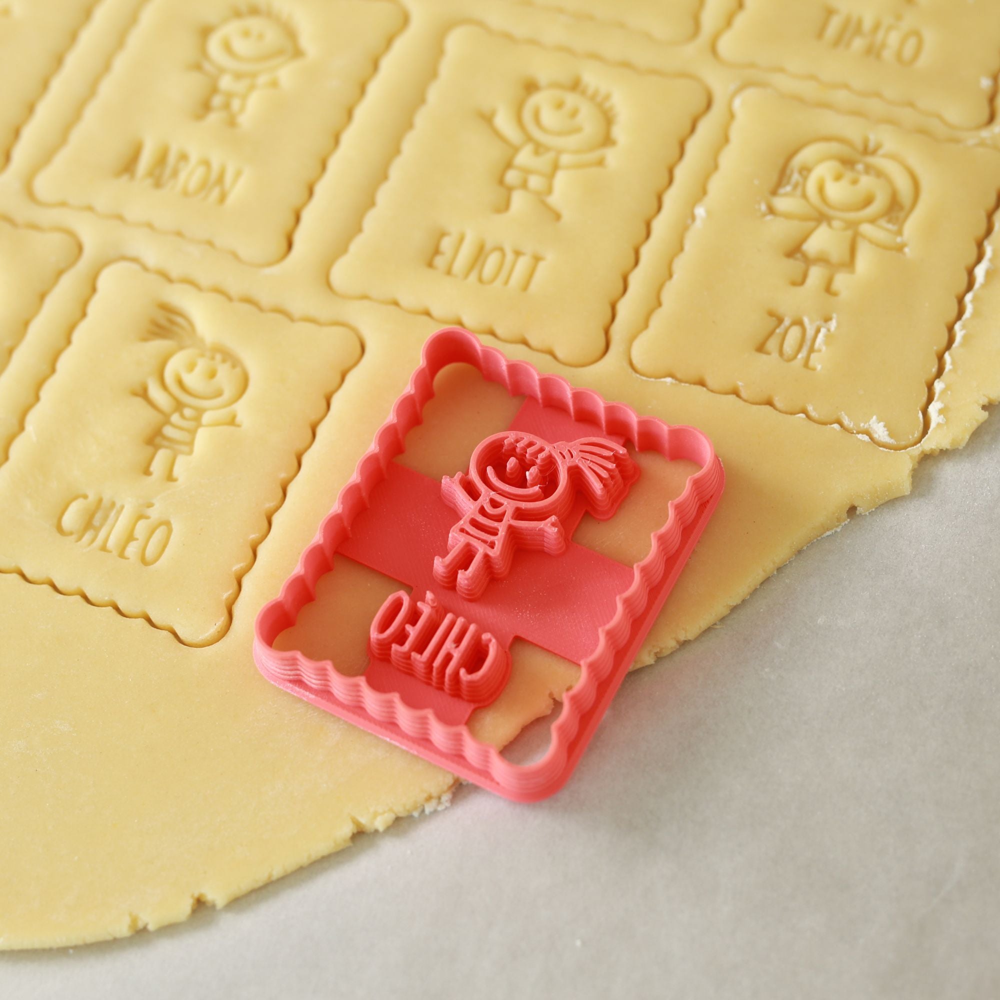 Emporte-pièce personnalisé petit personnage enfant