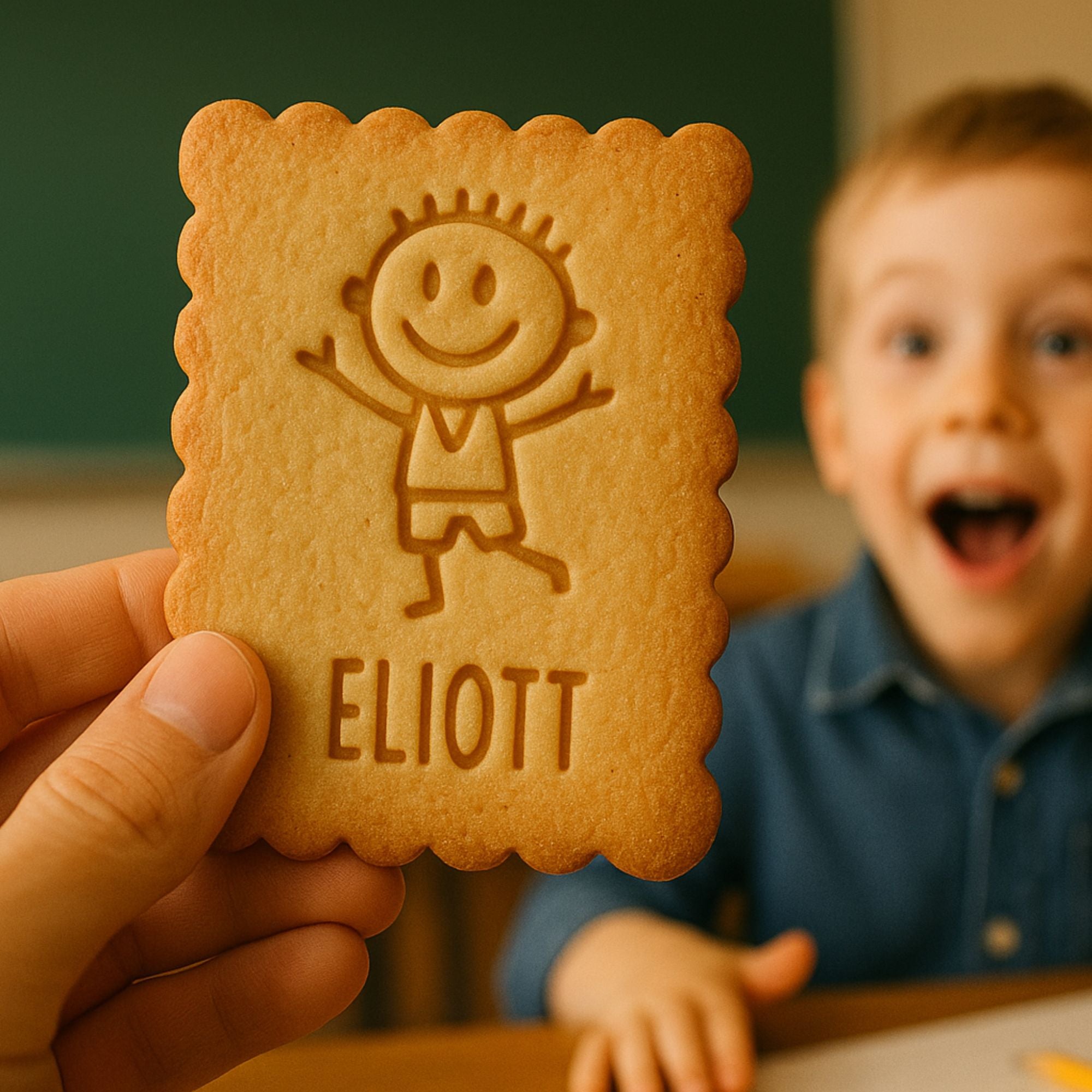 Emporte-pièce personnalisé petit personnage enfant