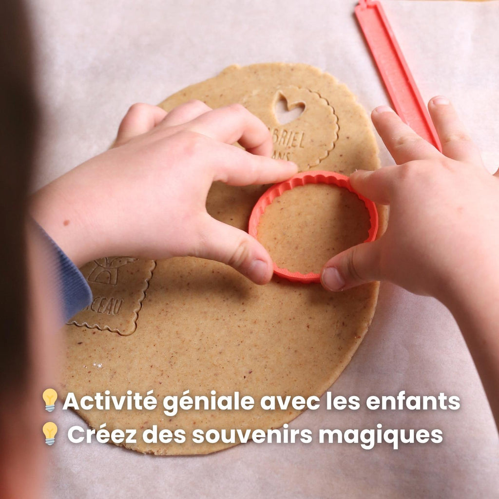 Présentation de biscuits personnalisés faits maison, pour un joli moment pâtisserie