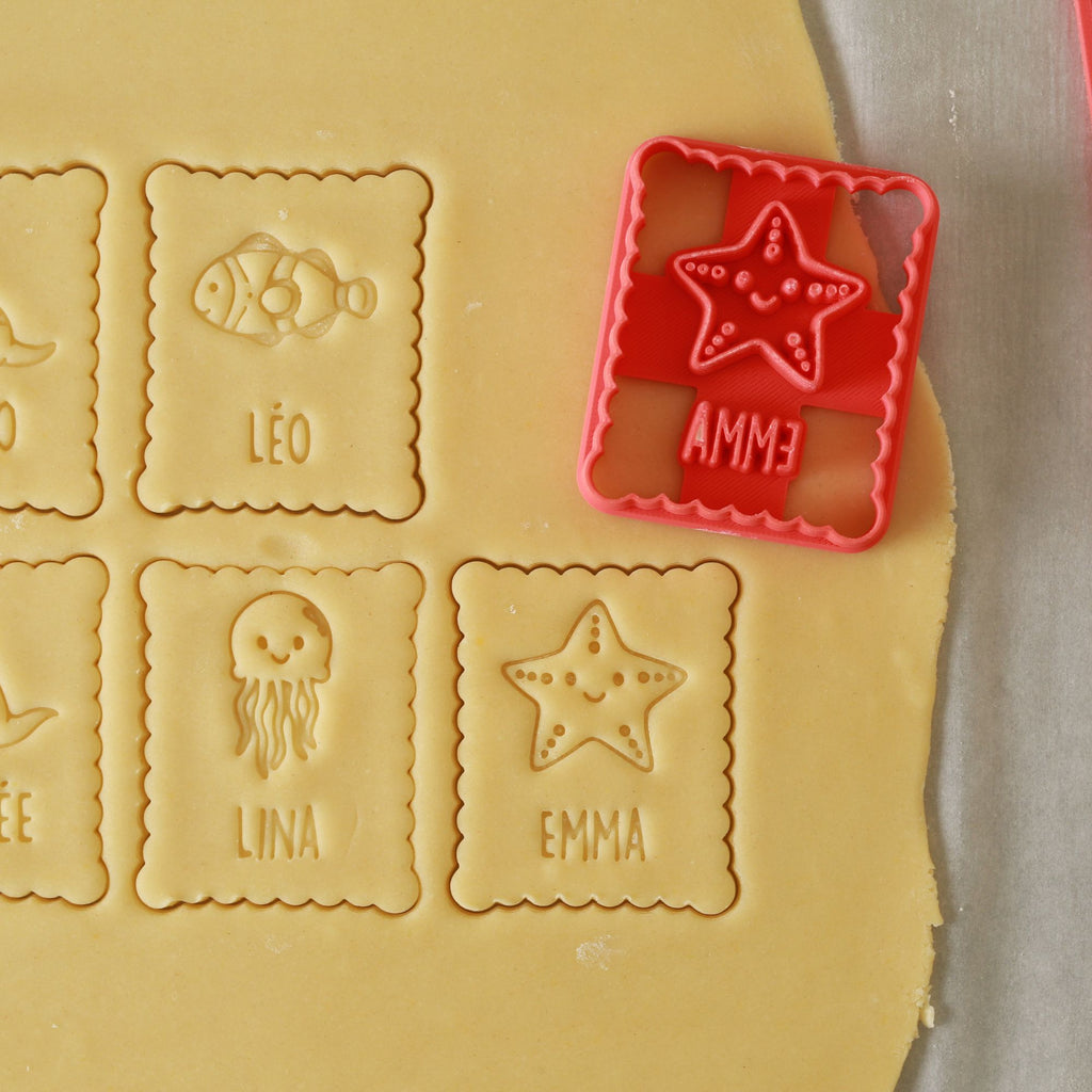 Emporte-pièce animal marin