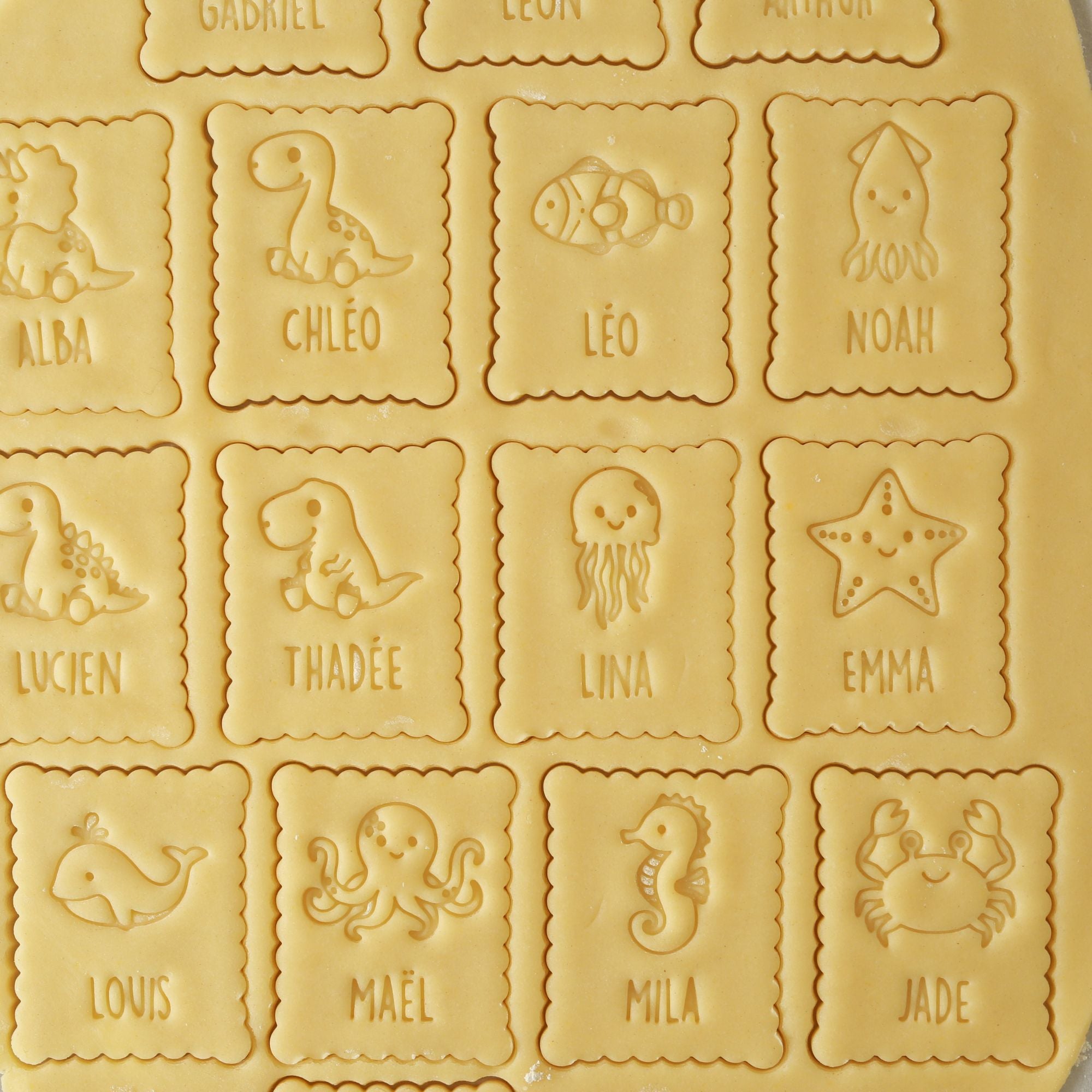 Emporte-pièce animal marin