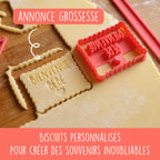 Emporte-pièce "Bienvenue Bébé"