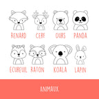 Les Animaux de la Forêt