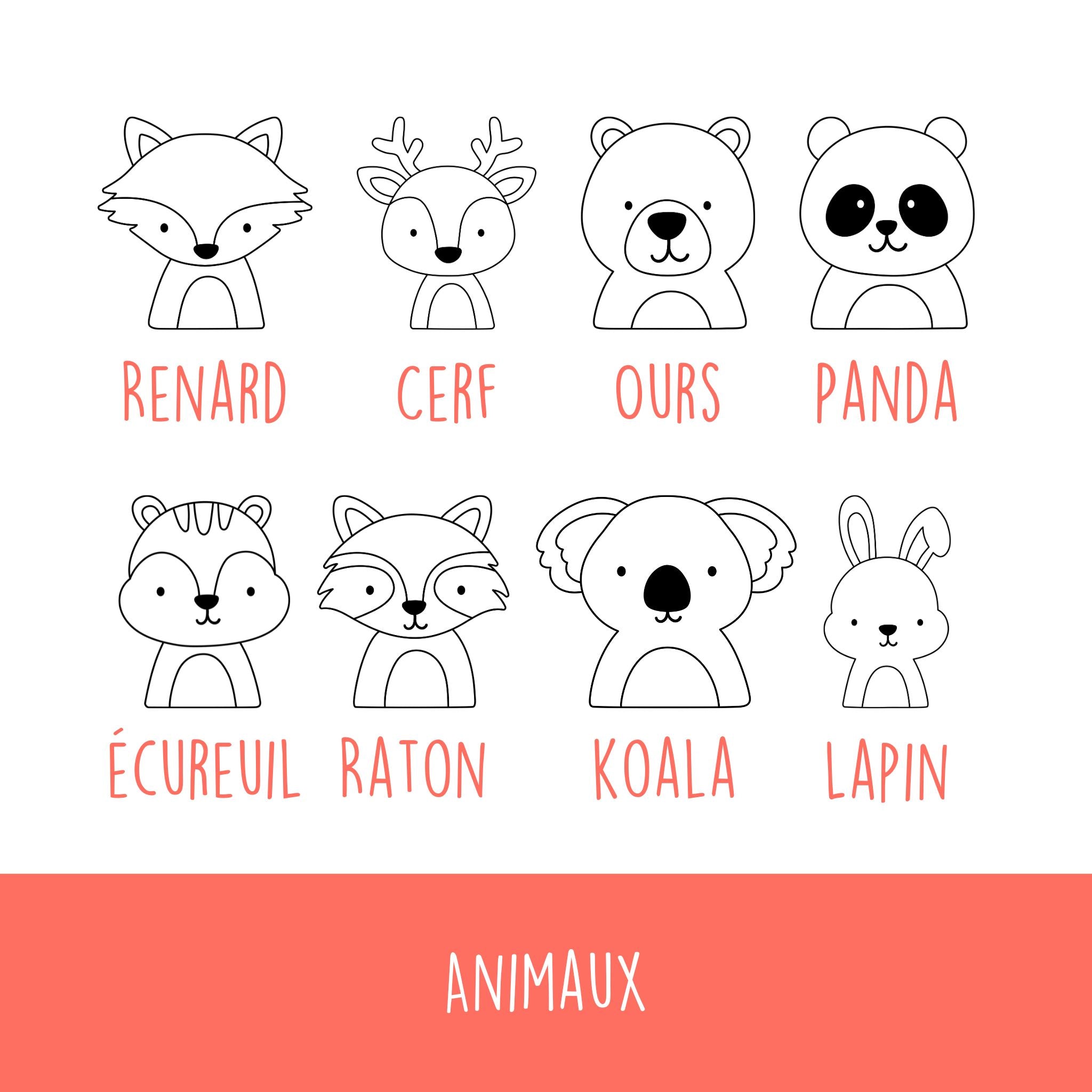 Les Animaux de la Forêt