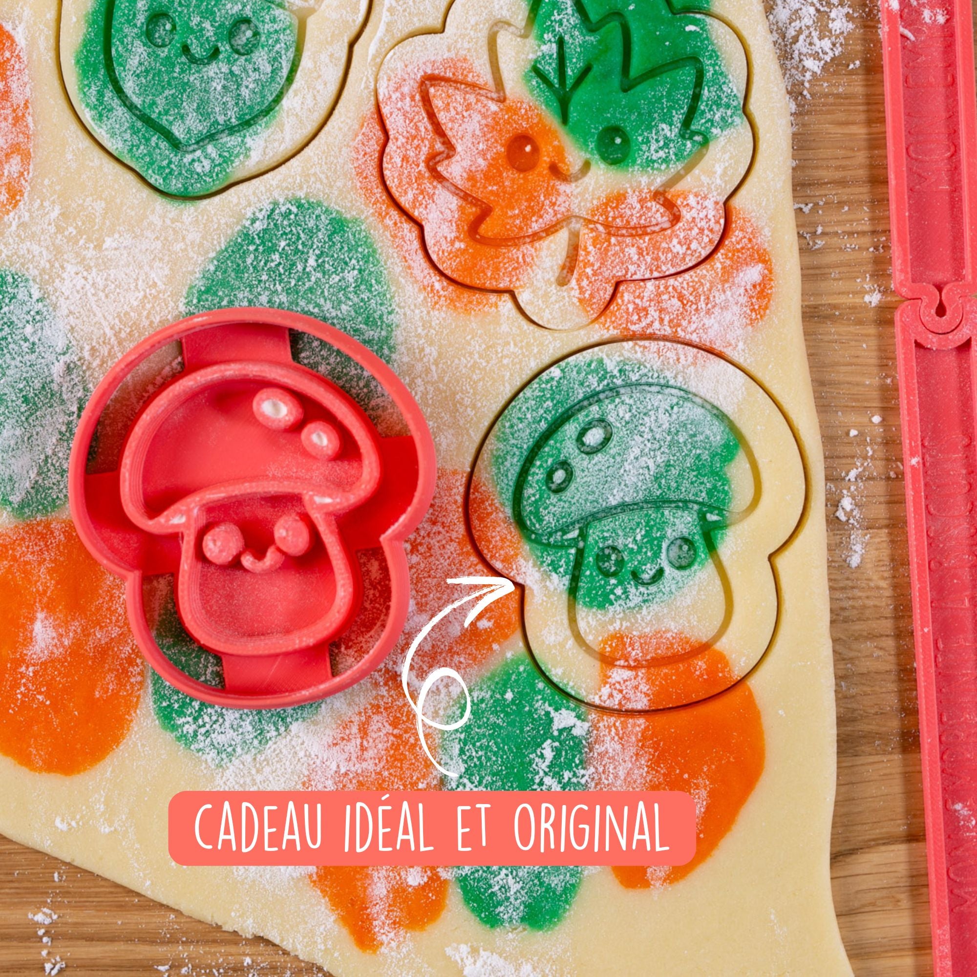Emporte-pièce pour donner une forme unique à vos biscuits sablés maison, pour un joli moment pâtisserie