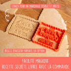 Emporte-pièce personnalisé Baptême - Biscuits personnalisés