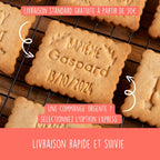 Emporte-pièce personnalisé Baptême - Biscuits personnalisés