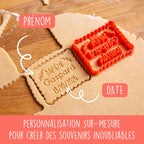 Emporte-pièce personnalisé Baptême - Biscuits personnalisés