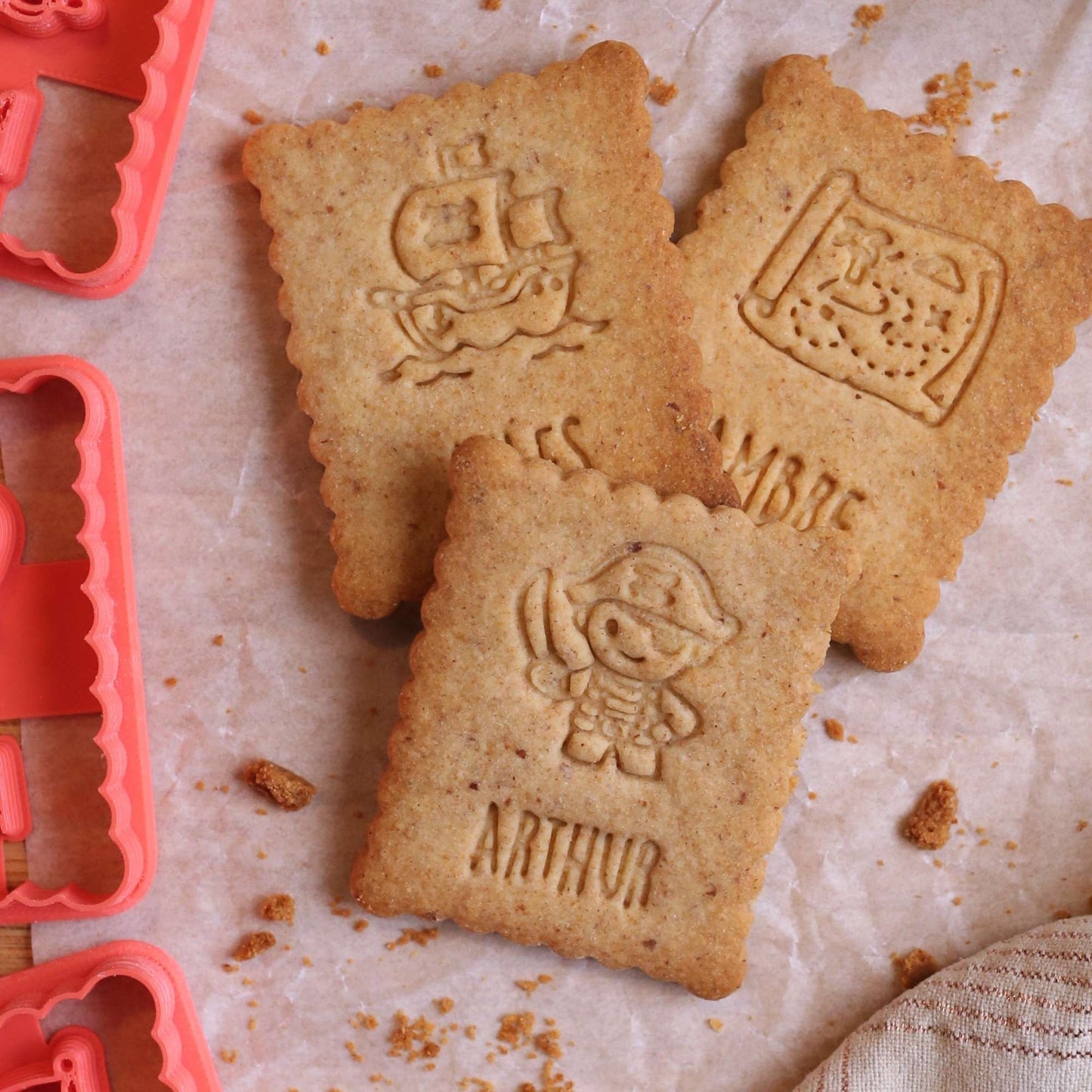 Emporte-pièce Pirate Personnalisé : à l'abordage du Goûter