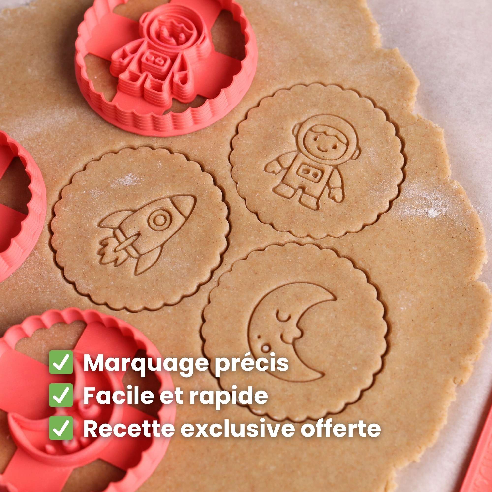 Kit Espace - Astronaute, Fusée & Lune 🚀