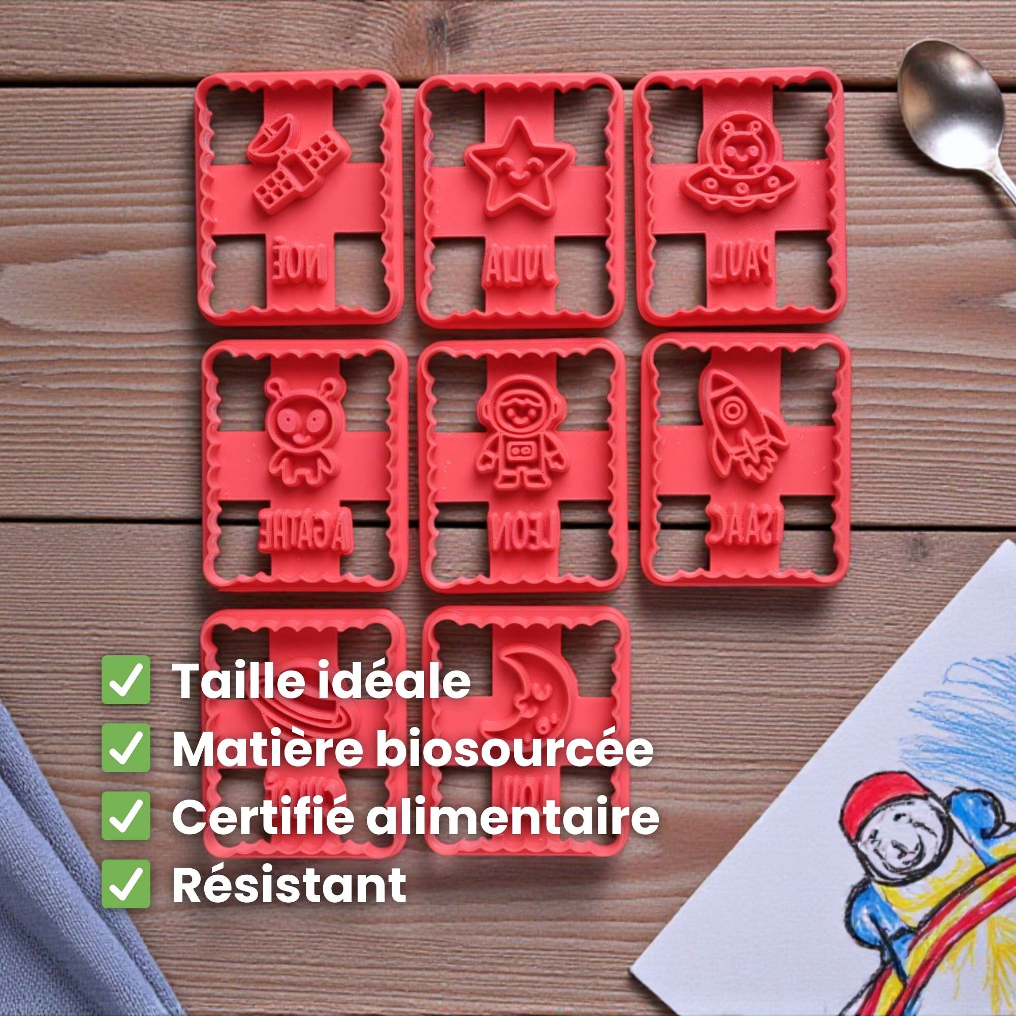 Emporte-pièce Espace Personnalisé