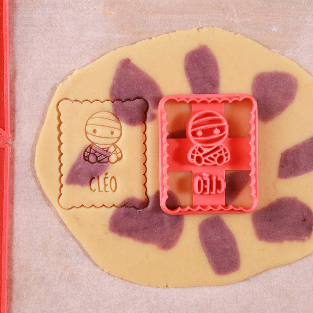 Emporte-pièce Halloween prénom personnalisé