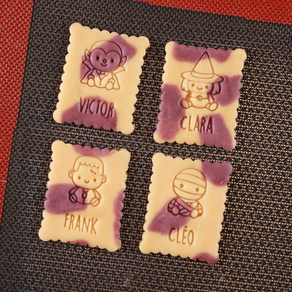 Emporte-pièce Halloween prénom personnalisé