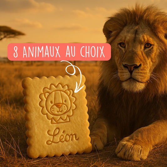 Emporte-pièce personnalisé – Animaux de la Jungle