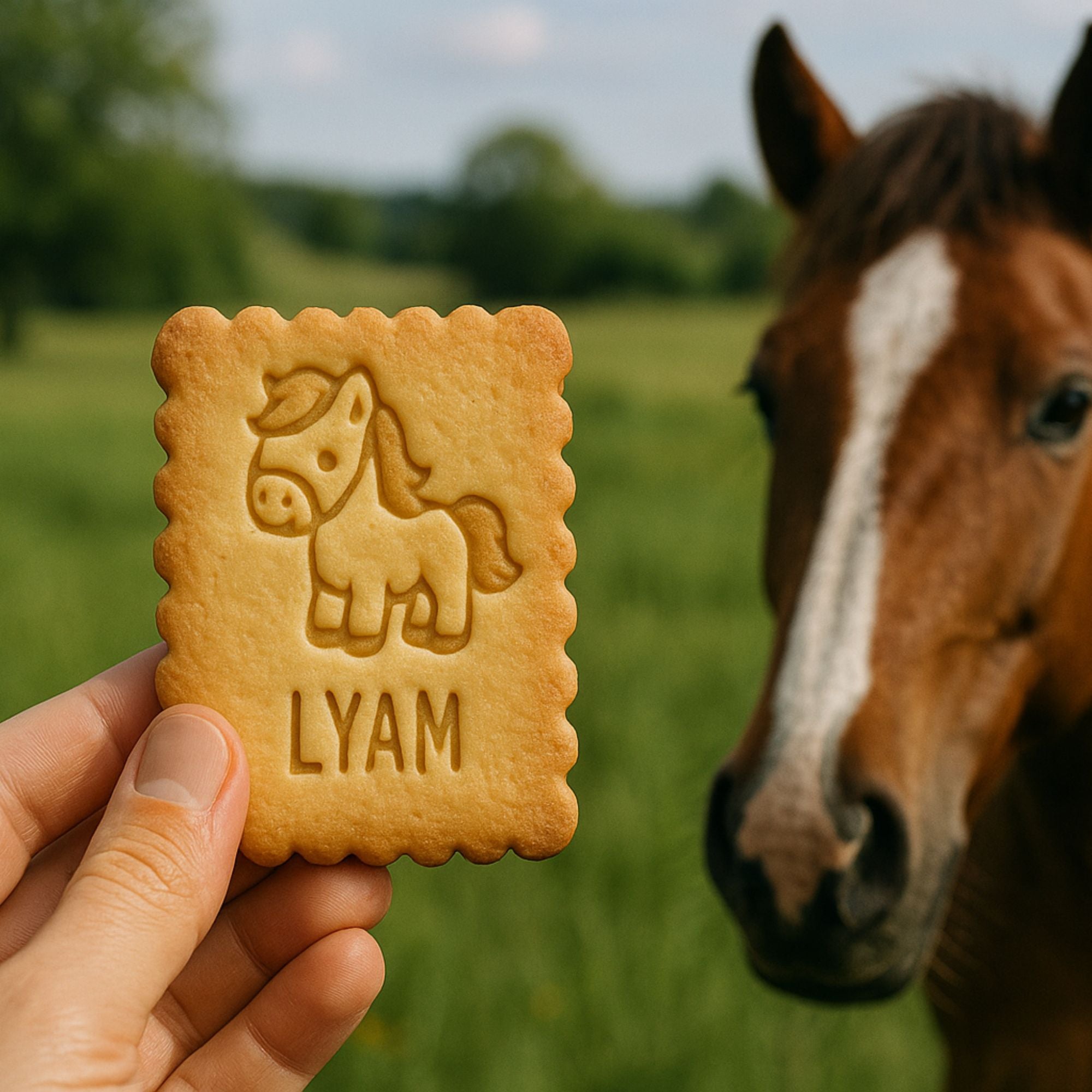 Emporte-pièce animaux de la ferme personnalisé