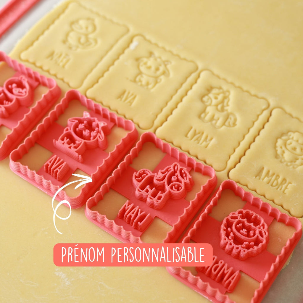 Emporte-pièce animaux de la ferme personnalisé