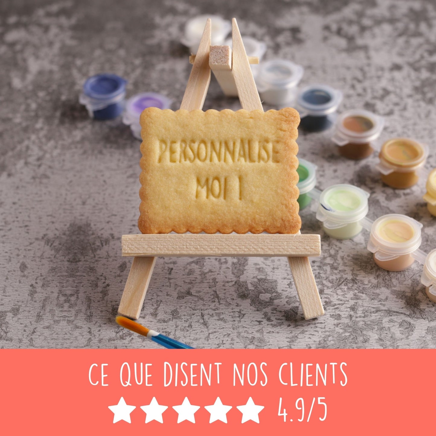 Emporte-pièce à personnaliser - Biscuit sur-mesure