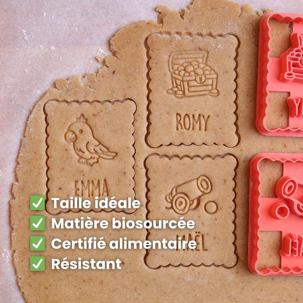 Emporte-pièce Pirate Personnalisé : à l'abordage du Goûter