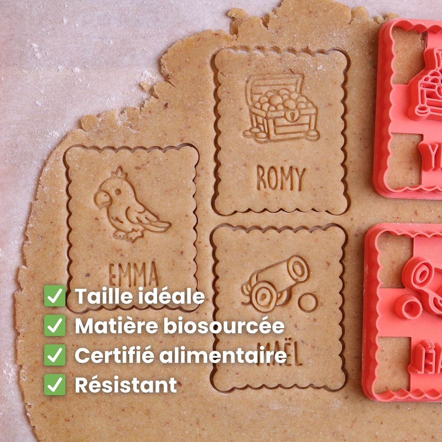 Emporte-pièce Pirate Personnalisé : à l'abordage du Goûter