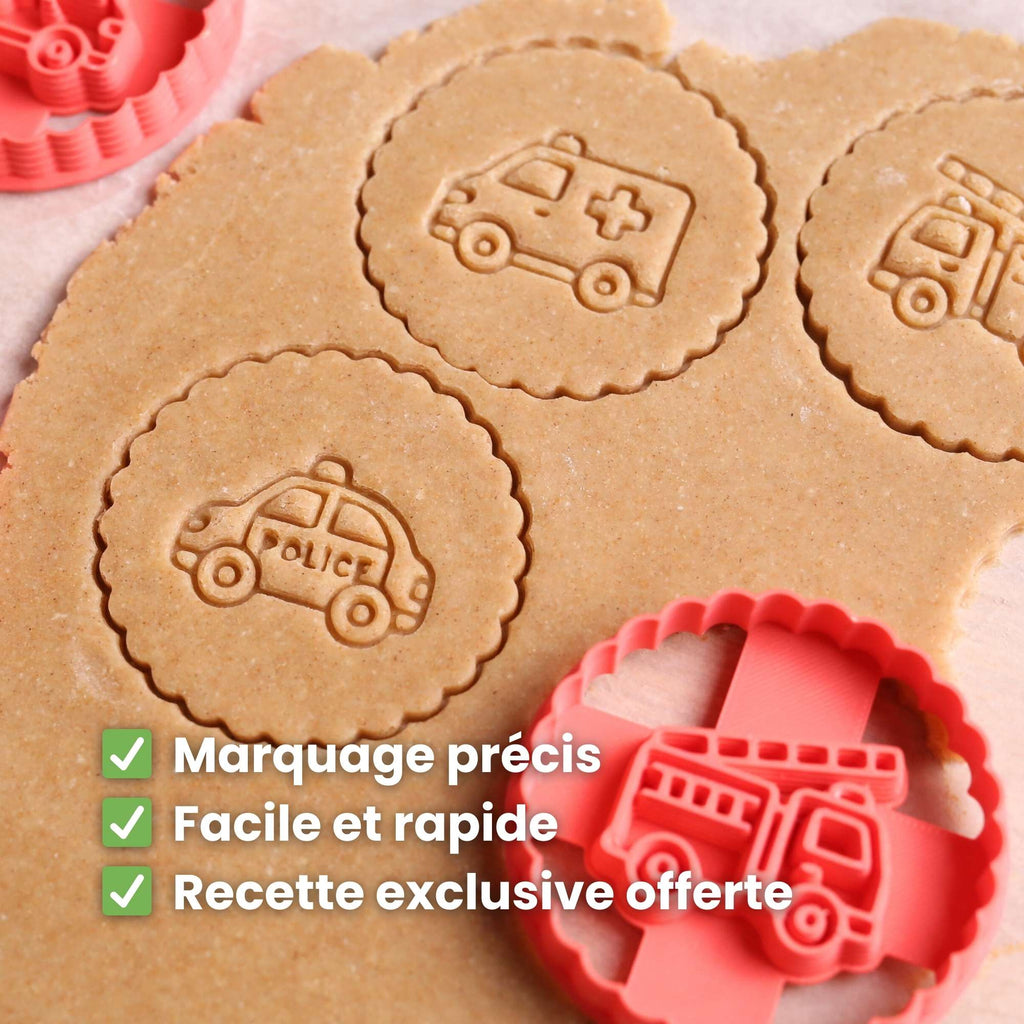 Kit Véhicules - Pompier, Police et Ambulance