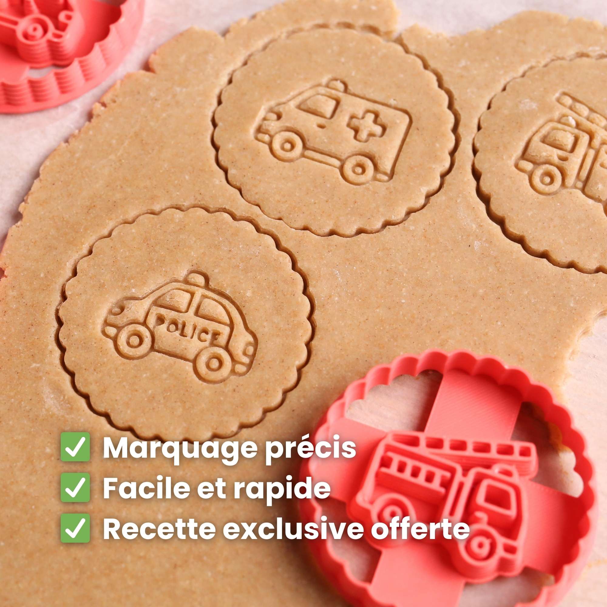 Kit Véhicules - Pompier, Police et Ambulance