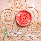 Kit Animaux de la Forêt – Ecureuil, Hibou & Raton Laveur 🦉