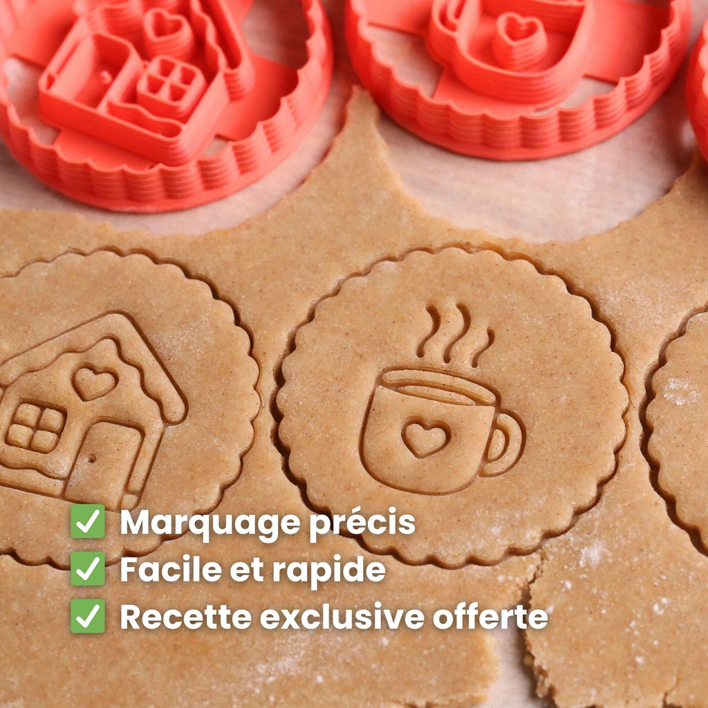 Kit Hiver - Tasse, Maison et Flocon