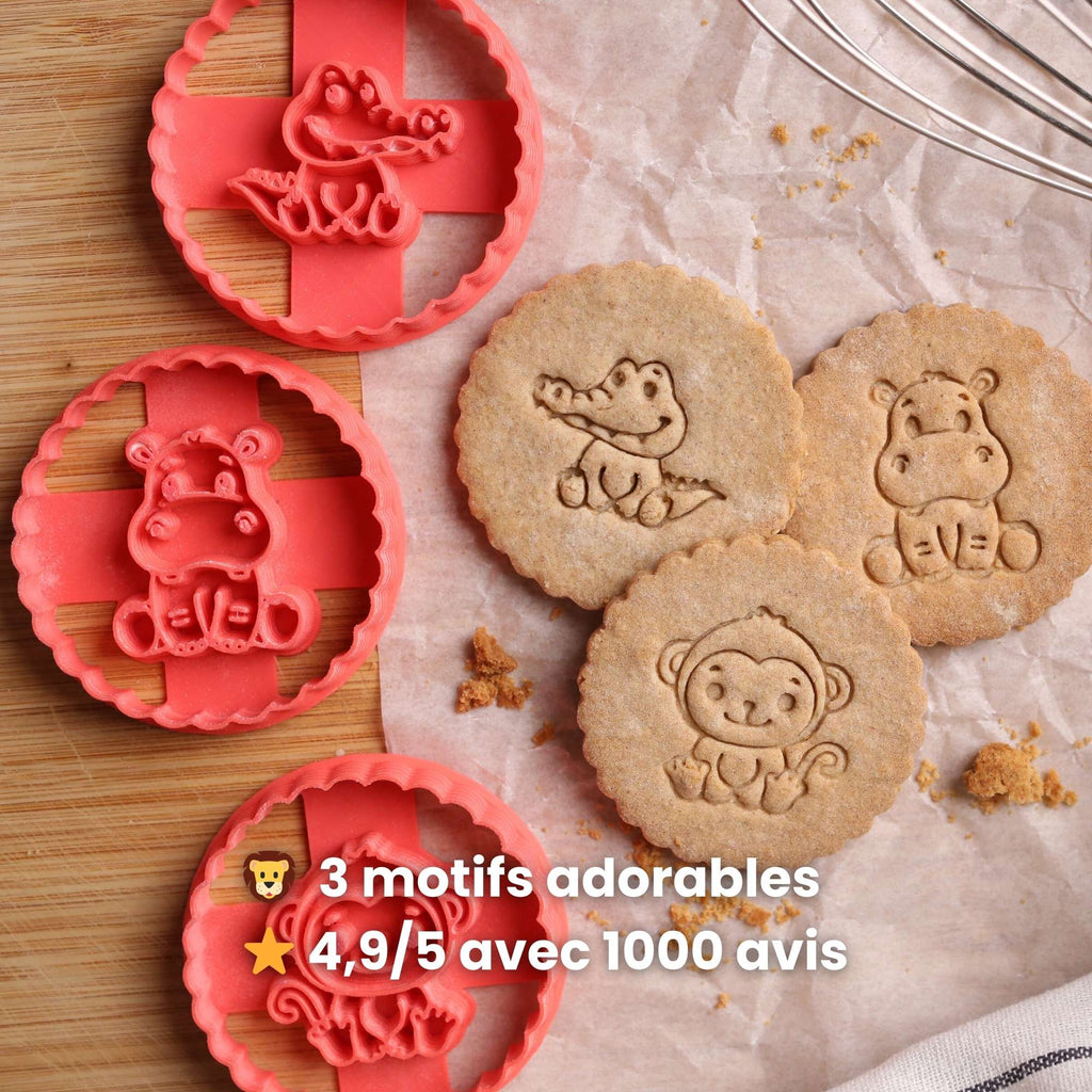 Kit Savane - Singe, Crocodile et Hippopotame