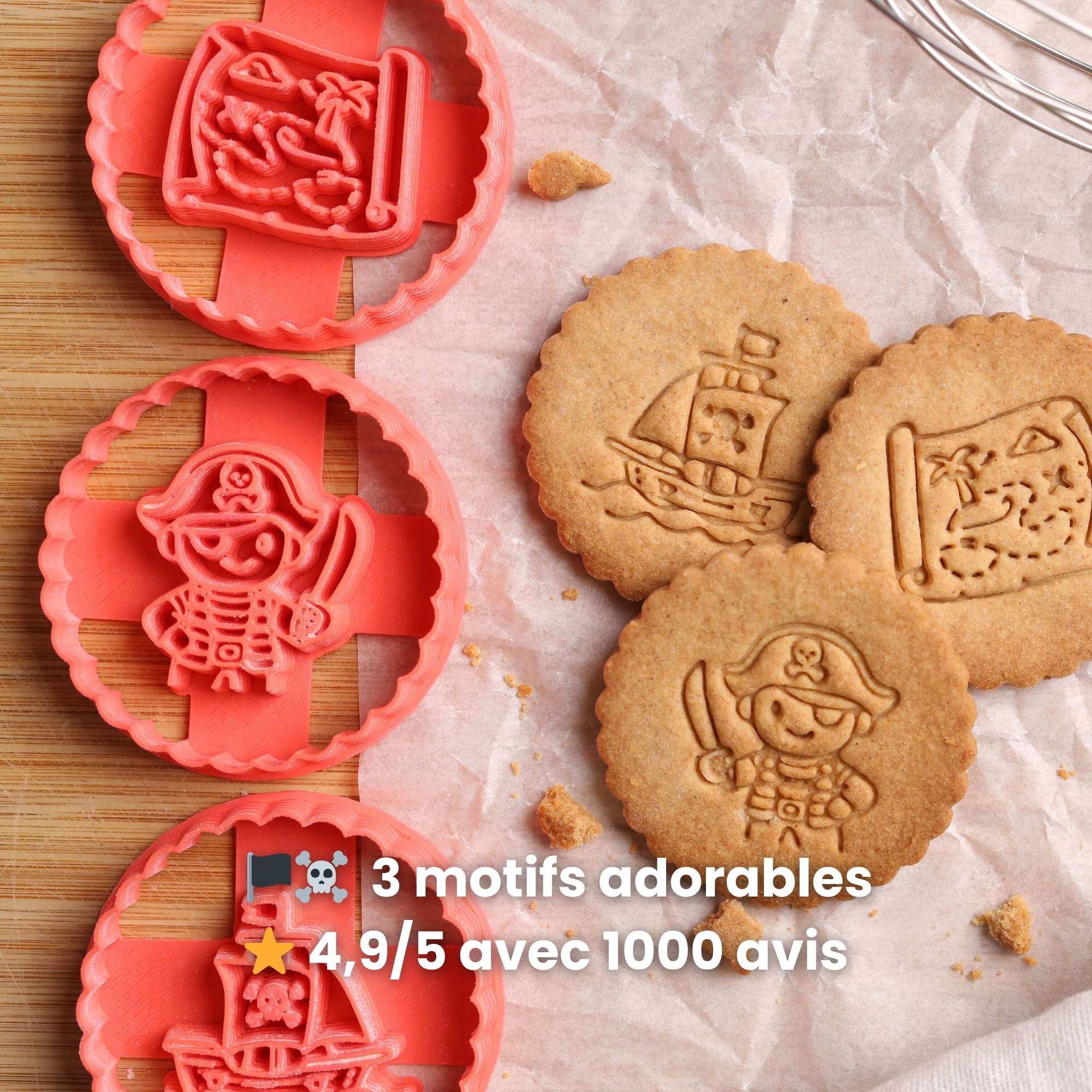 Kit Pirate - Capitaine, Bateau & Carte au Trésor