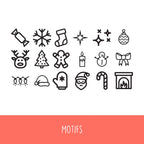 Kit d'extension Noël pour emporte-pièce modulable