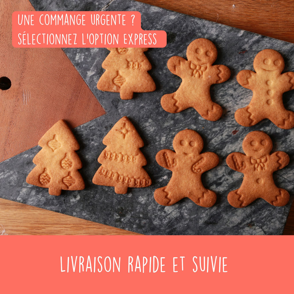 Kit emporte-pièce modulable Noël : Bonhomme en pain d’épice
