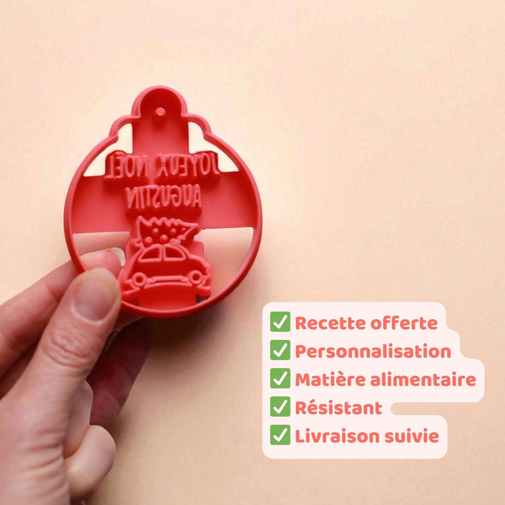 Boule Joyeux Noël personnalisée