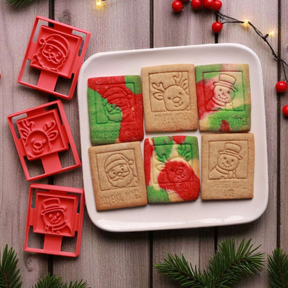 Emporte-pièce Polaroid Noël