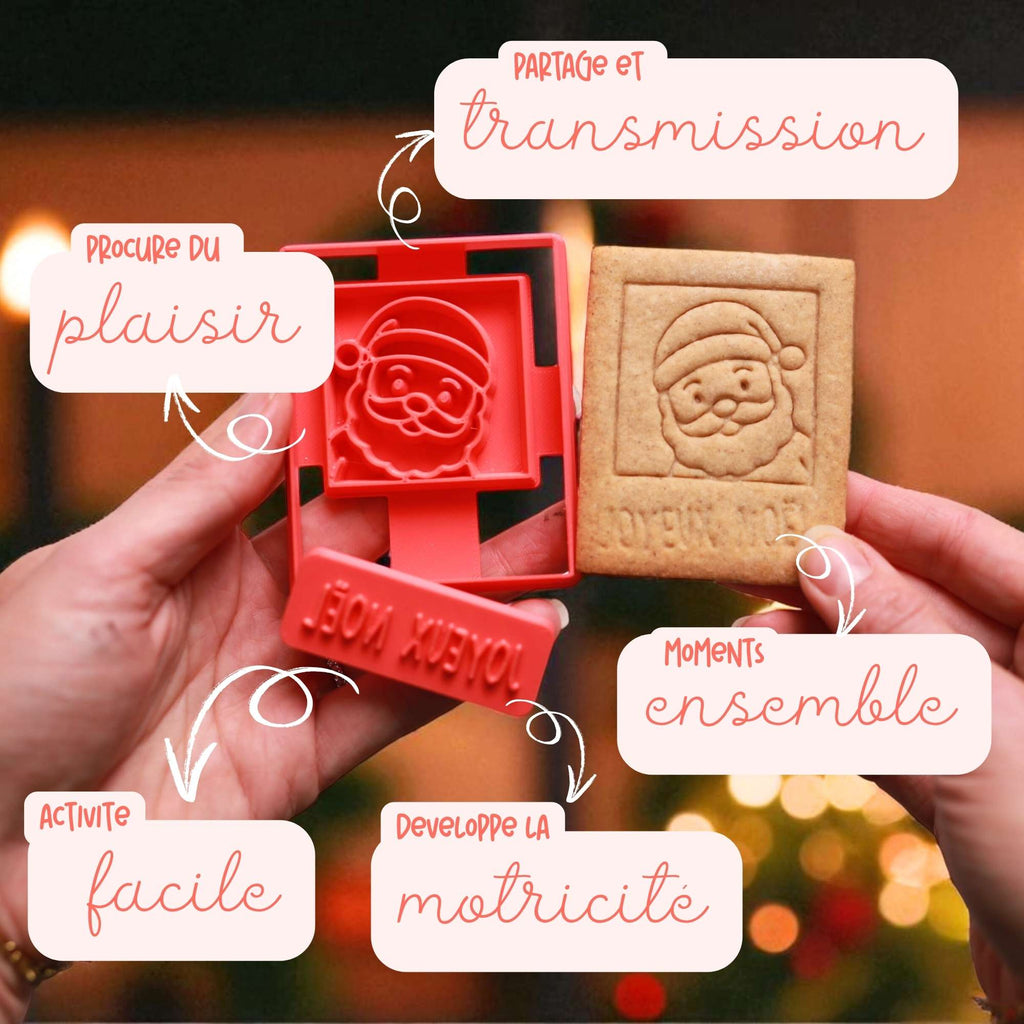 Emporte-pièce Polaroid Noël