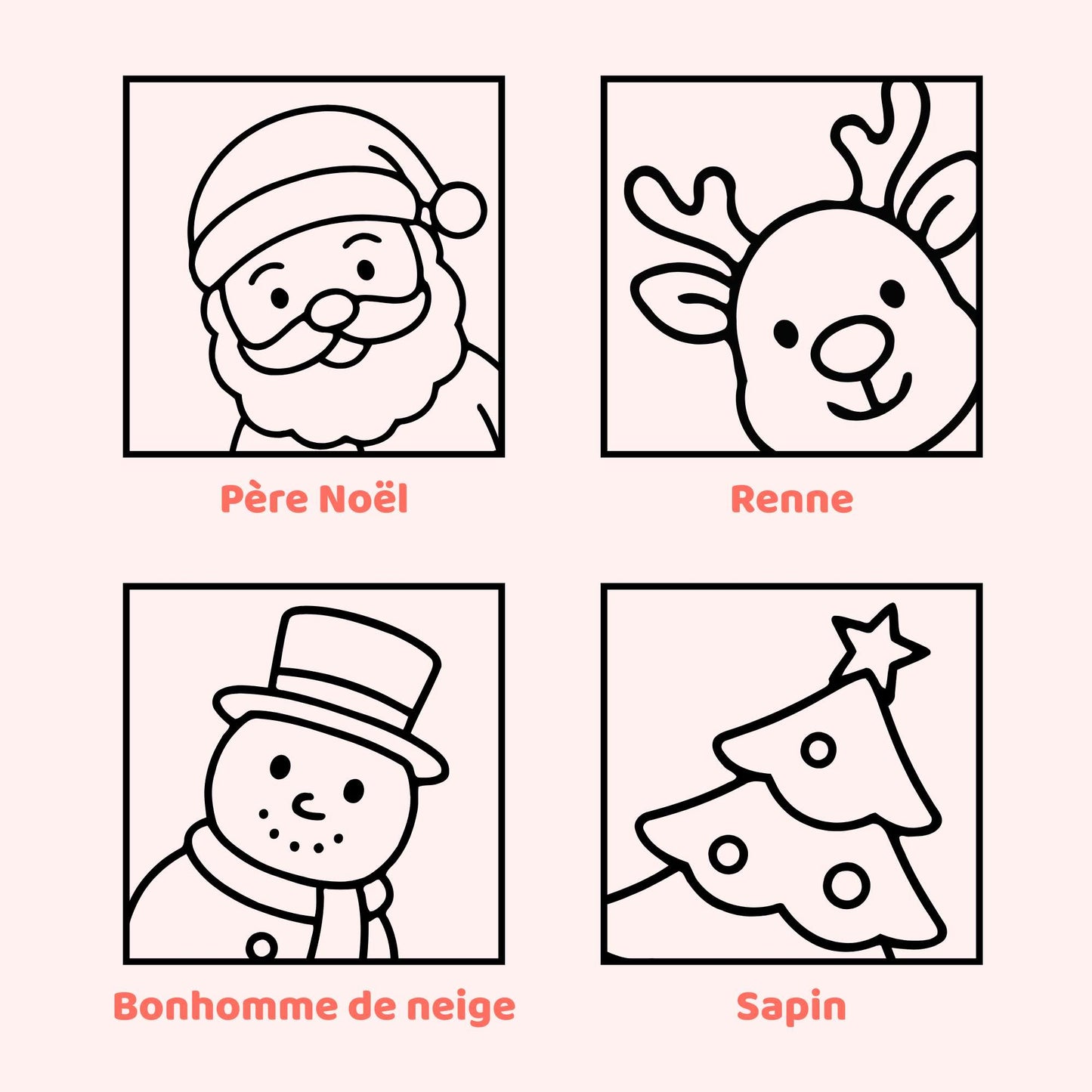 Emporte-pièce Polaroid Noël