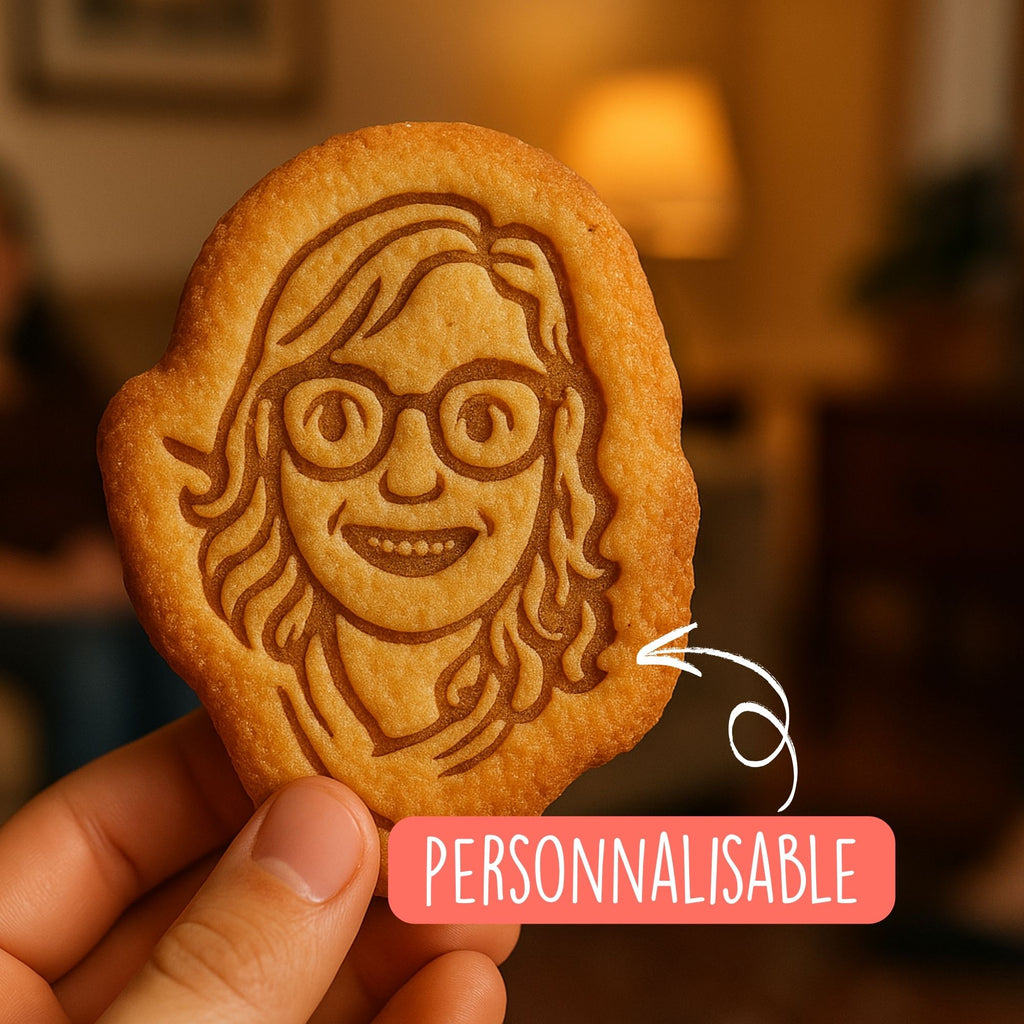 Emporte-pièce visage personnalisé avec photo