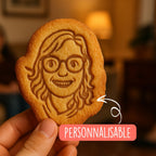 Emporte-pièce visage personnalisé avec photo