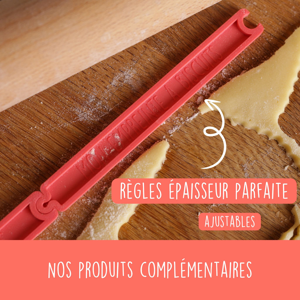 Kit emporte-pièce modulable Noël : Bonhomme en pain d’épice