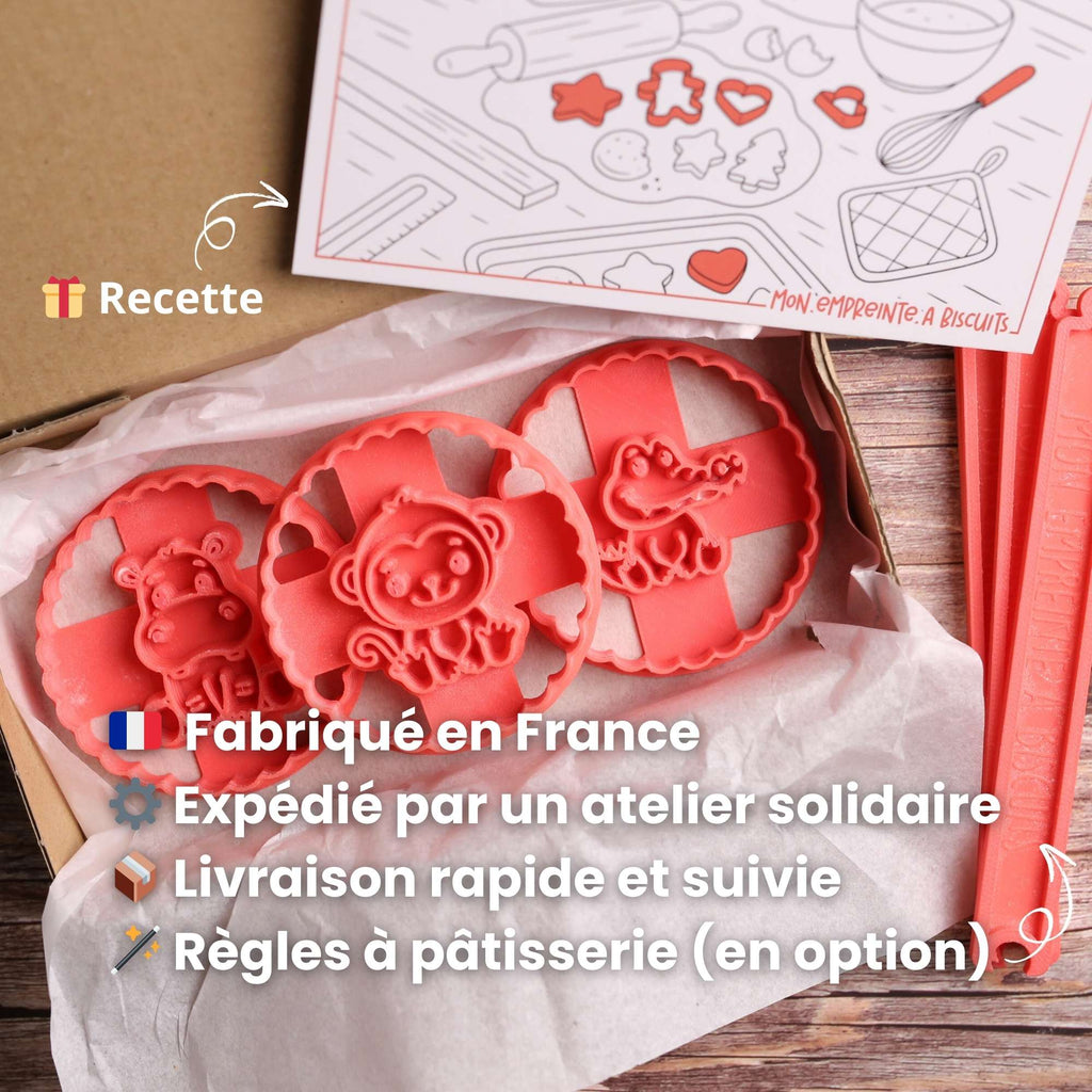 Kit Savane - Singe, Crocodile et Hippopotame