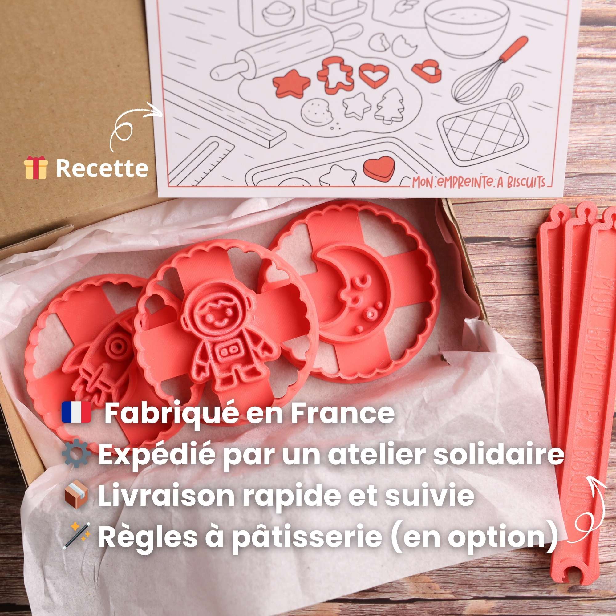 Kit Espace - Astronaute, Fusée & Lune 🚀