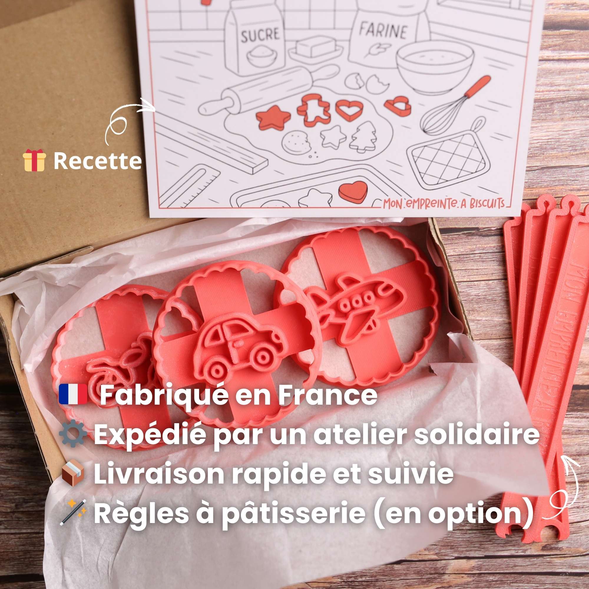 Kit Véhicules - Voiture, Moto et Avion