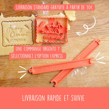 Le Secret des Sablés Parfaits : Les Règles d'Épaisseur (lot de 4)